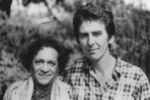Ravi with George Harrison