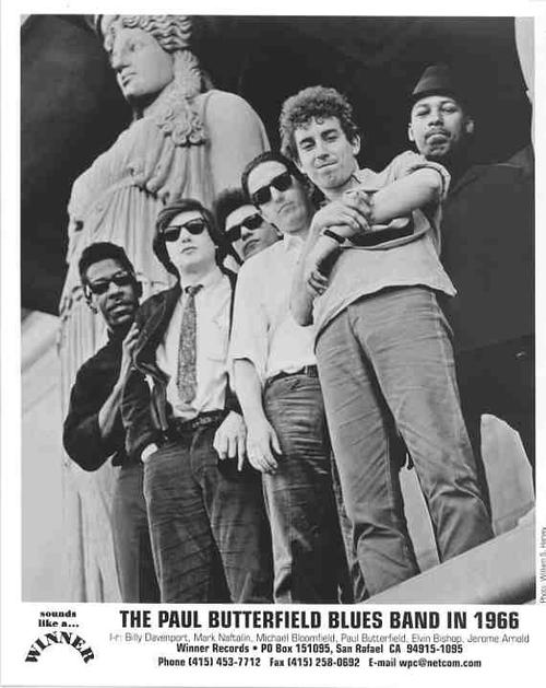 The Paul Butterfield Blues Band in 1966