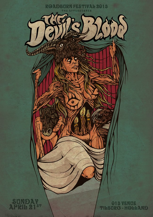 Poster for the Roadburn 2013 Festival